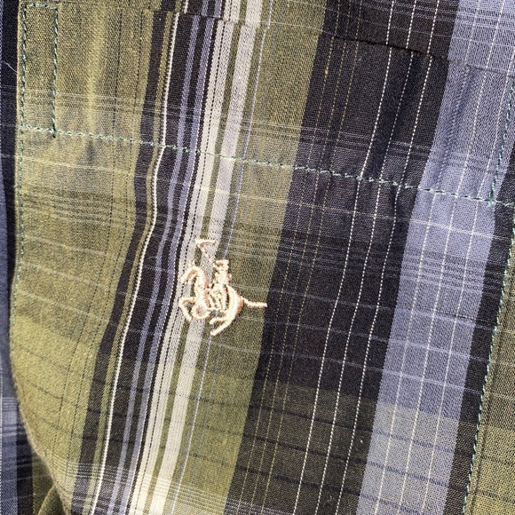 Knights Of The Round Table Casual Button Down Long Sleeve Shirt Vintage 90’s Y2K - Picture 3 of 8